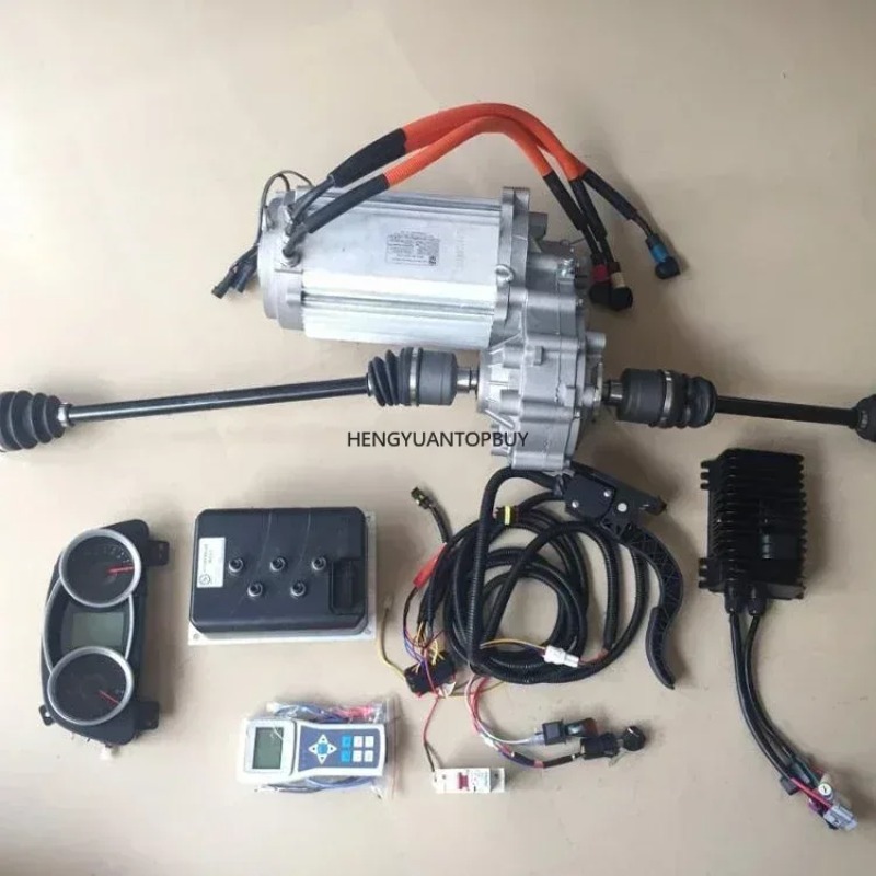 Ev Electric Motor Conversion Kit Car - 96В 10кВт AC-двигатель для электромобилей, полный